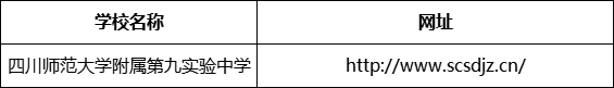 廣安市四川師范大學(xué)附屬第九實(shí)驗(yàn)中學(xué)網(wǎng)址是什么？