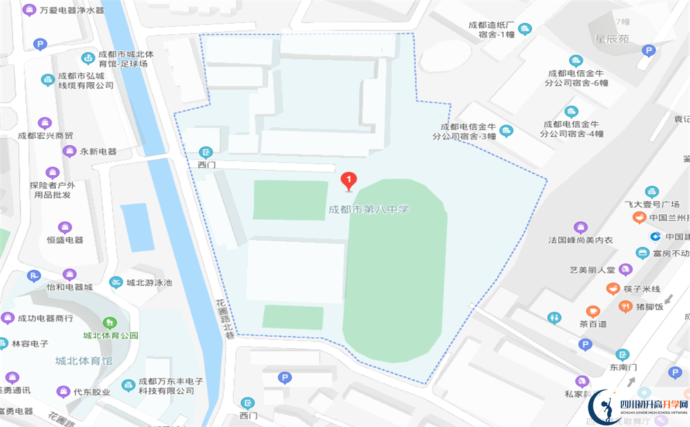 成都市第八中學|成都八中地址是什么？