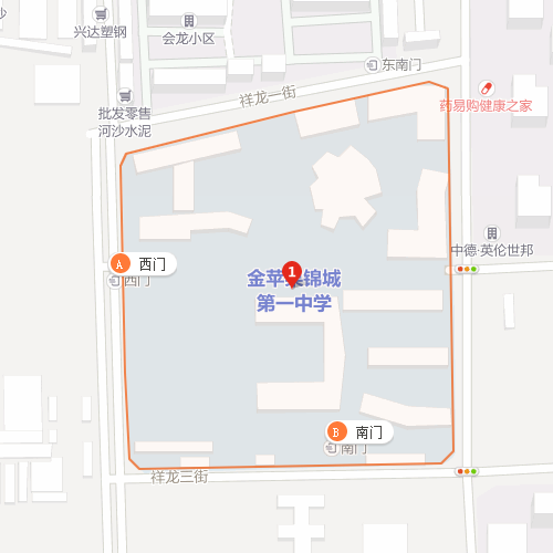 金蘋果錦城第一中學(xué)2020年地址在什么地方？